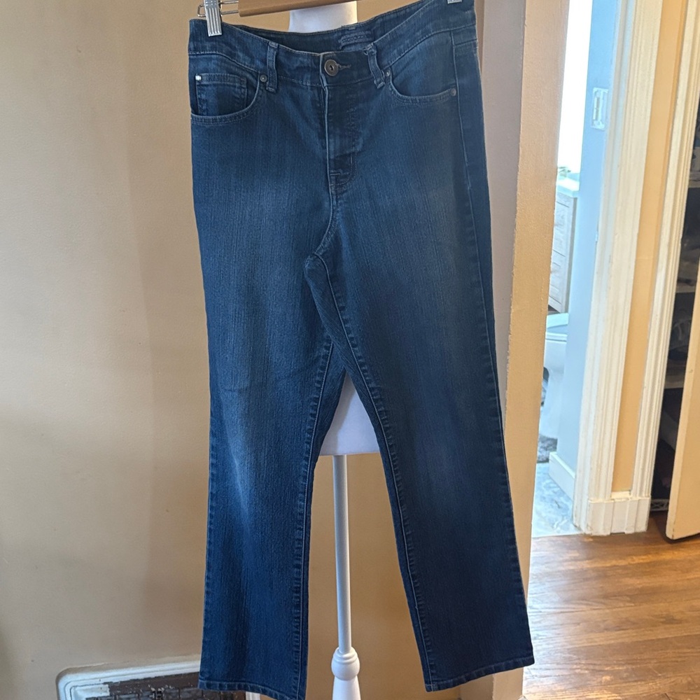 Bandolino Women’s Dark Blue Straight Jeans